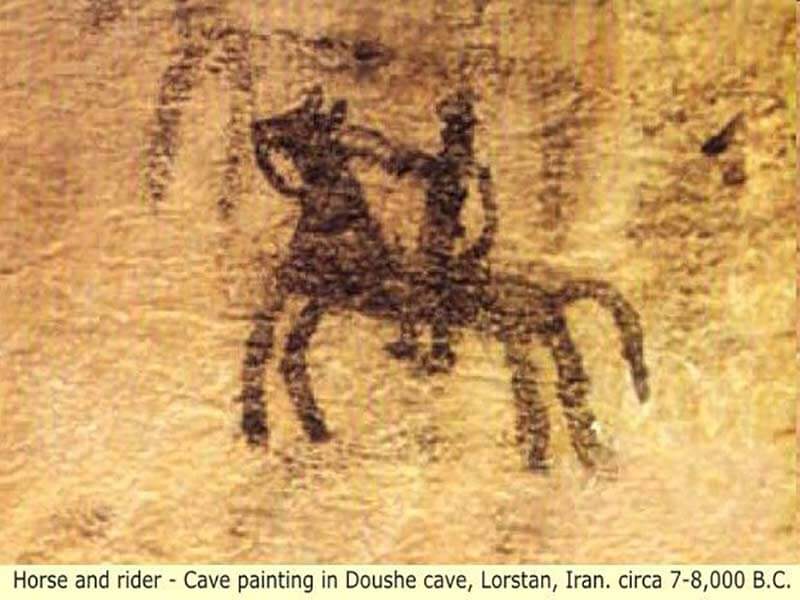 تاریخچه اسب در ایران